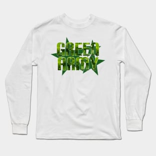 Green Army Long Sleeve T-Shirt